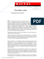 El Espíritu Del Terrorismo-Jean Baudrillard