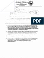 Division Memorandum No. 77 s 2019 Monitoring of Supreme Pupil Government Spg and Supreme Student Government Ssg Synchronized Elections 2