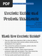 Neuclic Acid and Protein Synthesis