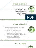 A. Esci 141 - Introduction Environmental Engineering