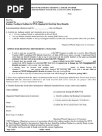SBI Rishtey Account Declaration Form | PDF
