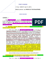 First Division: Juanito T. Merencillo, Petitioner, vs. People of The Philippines