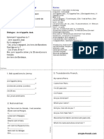Introduce Yourself Simple French PDF