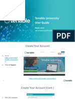 User Guide - Tenable University