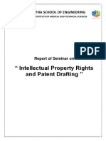 " Intellectual Property Rights and Patent Drafting ": Saveetha School of Engineering