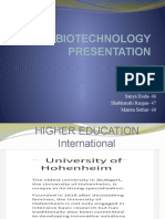 Food Biotechnology Presentation GRP 2