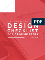 CRO Checklist For Dropshippers 2020