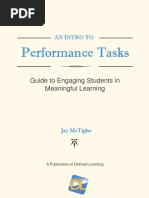 Performance Tasks: Guide To Engaging Students in Meaningful Learning