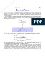 Evanescent Waves: Electromagnetism Electromagnetic Waves FF