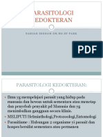 PARASITOLOGI  KEDOKTERAN