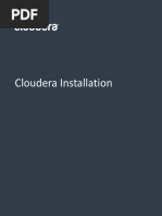 Cloudera Installation