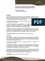 Limpieza Como Fuente de Educacion para El Trabajo PDF