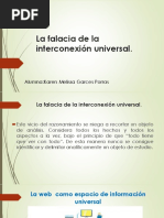 La Falacia de La Interconexión Universal
