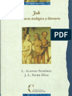 Job, Comentario Teológico y Literario L. Alonso Schokel PDF