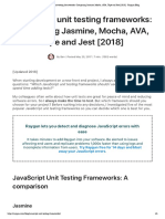 Js Unit Test Frameworks