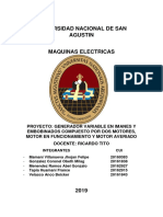 PROYECTO maquinas electricas