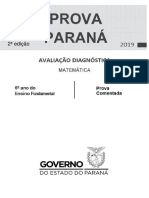 2 Prova Parana Matematica 6ano Comentada