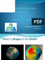 Coordinate Systems and Georeferencing