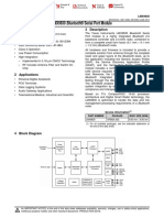 LMX9830 Bluetooth® Serial Port Module: 1 Features 3 Description