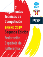 Reglamento Técnico IWF 2017-2020 (Enero 2019) PDF