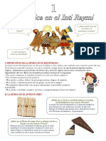Importancia música ser humano antiguo Perú Inti Raymi