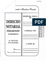 Derecho Notarial Salvadoreño PG 1-2