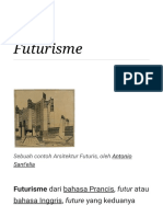 Futurisme - Wikipedia Bahasa Indonesia, Ensiklopedia Bebas