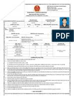 Admit Card CGL