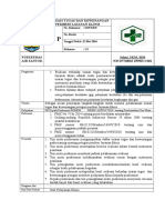 Ep 8.7.4.4 Sop Evaluasi Tugas Dan Kewenangan Pemberi Layanan Klinis