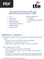 10 - LTE SAE Architecture and Procedures