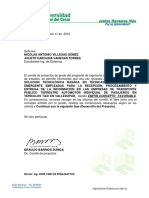 Carta Anteproyecto COMPUTACION EMERGENTE EN TRANSPORTE TERRESTRE VALLEDUPAR PDF