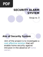 Security Alarm System