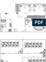 Plano de Planta de Oficina