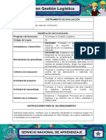 1-IE Evidencia 1 Flujograma Procesos de La Cadena Logistica y El Marco Estrategico Institucional