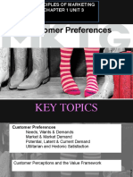 POM3 Customer Preferences