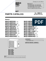 Mitsubishi Electric Heat Pump Parts Outdoor MUZ-GE PDF