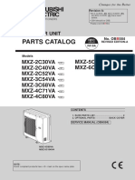 Mitsubishi Electric Heat Pump Parts Outdoor MXZ-2C52VA PDF
