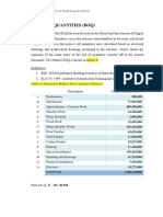 Bill of Quantities (Boq) : Mixed Development at Madinnagoda Marsh A3 Consultants