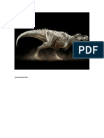 Dinosaurio Tyranosaurus Rex