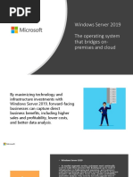 Windows Server 2019 Product Presentation