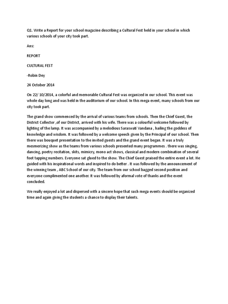 Report Writing  PDF