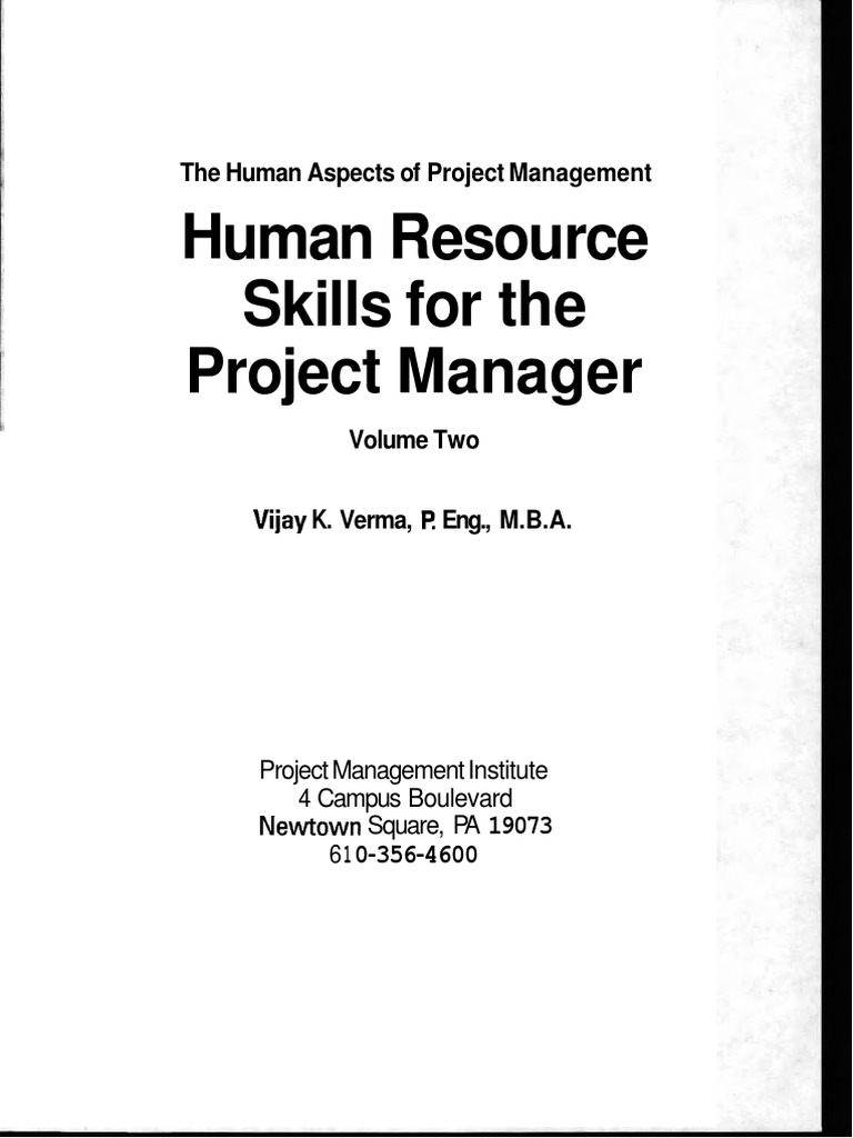 What Are The Human Aspects Of Project Management