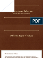 Different Types of Values