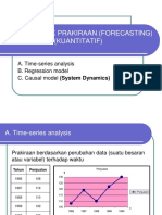 Teknik-teknik Prakiraan (Forecasting)