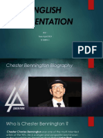 English Presentation Chester Bennington