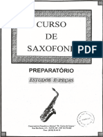 Apostila de Saxofone Preparatório Vol 1