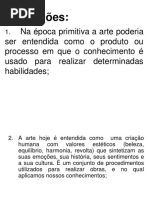 Aula 1 O Que é Arte