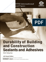 (ASTM Special Technical Publication, 1514) A T Wolf - ASTM International - Durability of Building and Construction Sealants and Adhesives - 3rd Volume-ASTM International (2010)