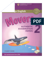 1movers 2 Authentic Examination Papers Student S Book