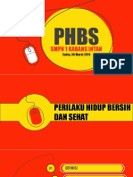 MATERI PENYULUHAN PHBS